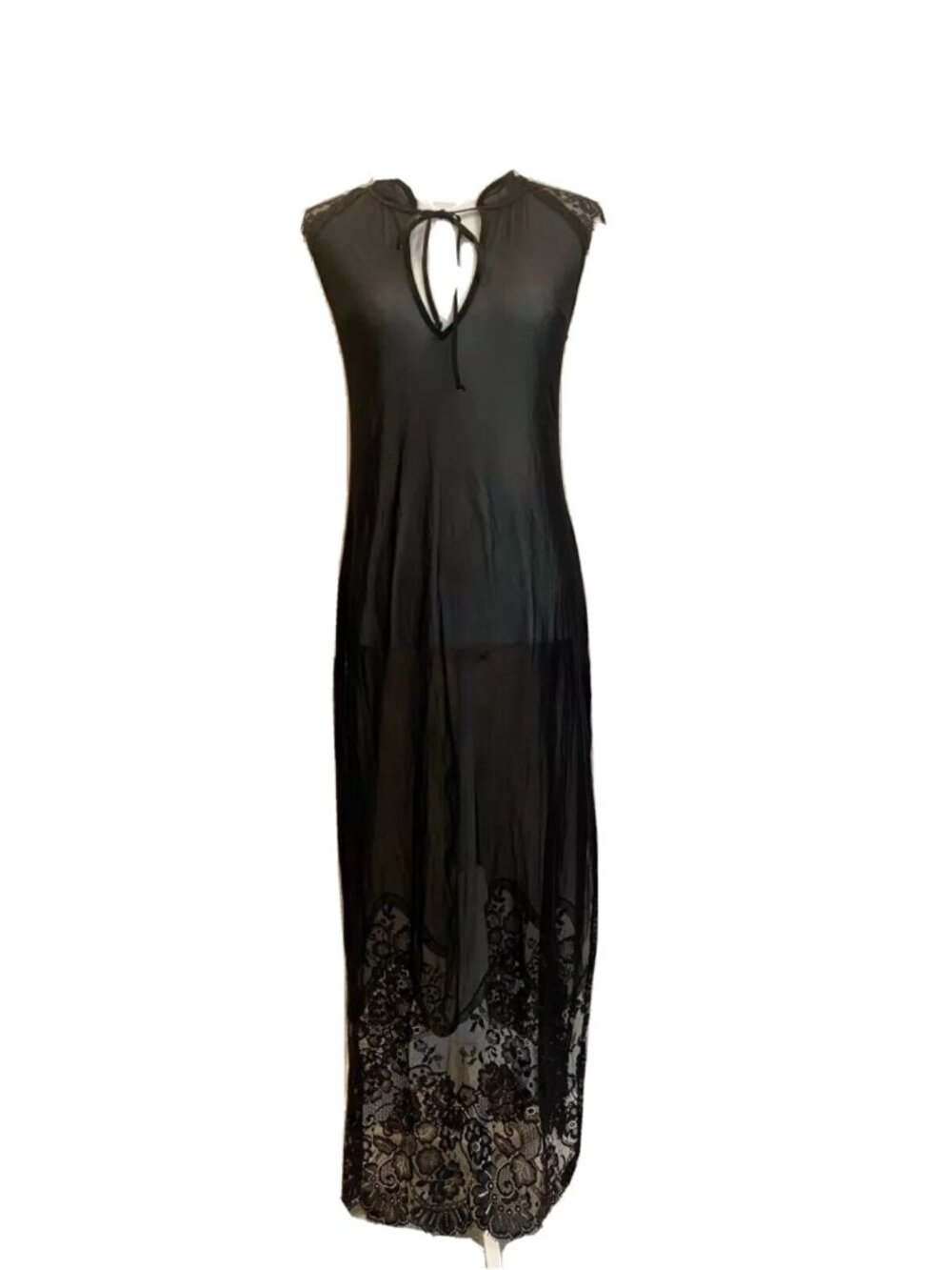 HAH Hot As Hell Lingerie Full Length Sheer Lace Lingerie Valentines Day XS M L